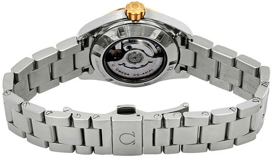 OMEGA Seamaster Aqua Terra 18K Gold & Steel Diamond Women'S Watch 231.25.30.20.55.004 3