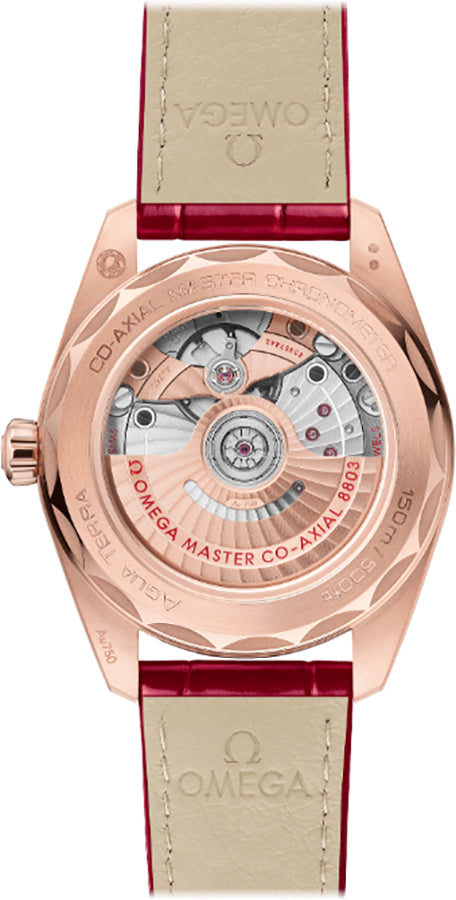 OMEGA Seamaster Aqua Terra 18K Rose Gold Women'S Watch 220.58.38.20.55.002 2