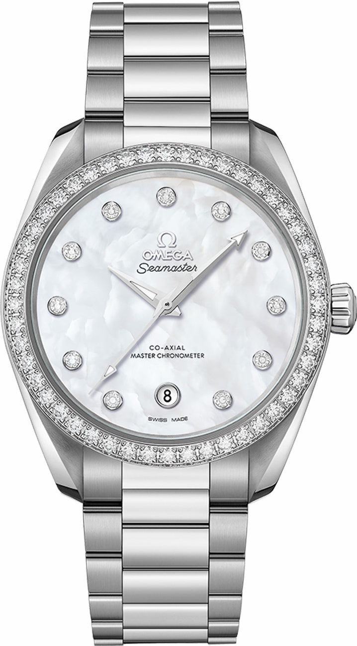 OMEGA Seamaster Aqua Terra Diamond Women'S Watch 220.15.38.20.55.001 1
