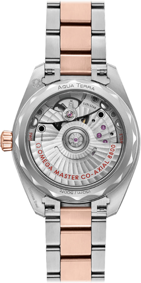 OMEGA Seamaster Aqua Terra Blue Dial 34Mm Women'S Watch 220.20.34.20.03.001 2