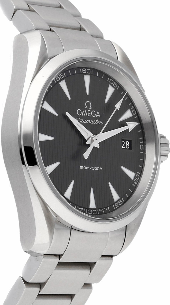 OMEGA Seamaster Aqua Terra Black Dial Steel Men'S Watch 231.10.39.60.06.001 2