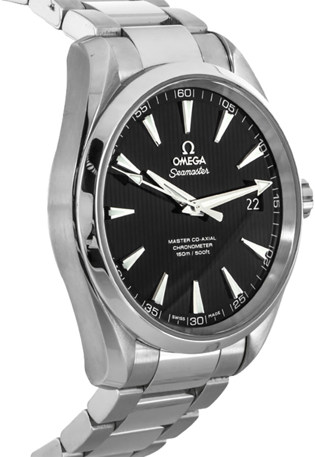 OMEGA Seamaster Aqua Terra Black Steel Watch 231.10.42.21.01.003 2