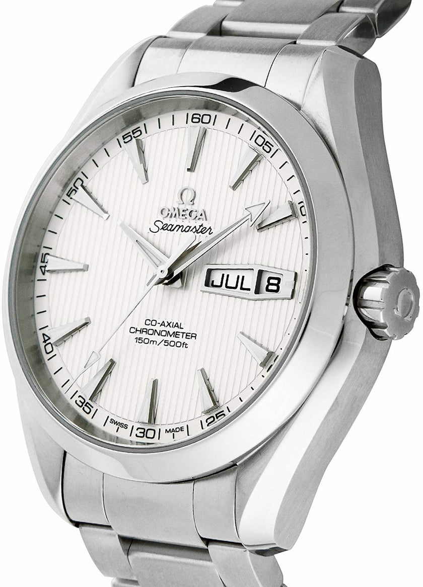 OMEGA Seamaster Aqua Terra Co-Axial Silver Dial Men'S Watch 231.10.43.22.02.001 2