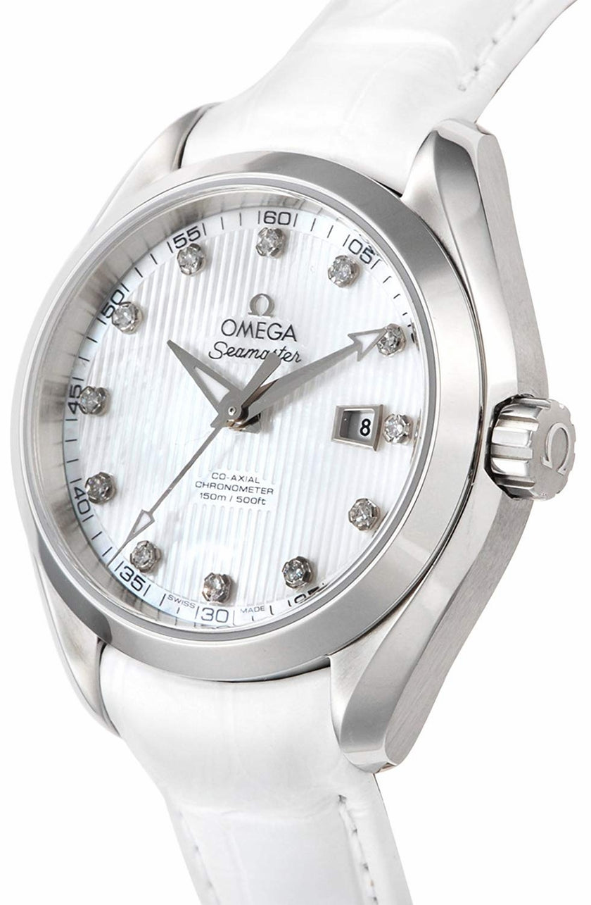 OMEGA Seamaster Aqua Terra 34Mm Chronometer Women'S Watch 231.13.34.20.55.001 2