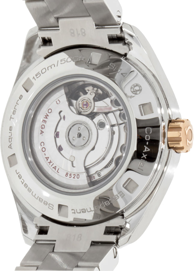 OMEGA Seamaster Aqua Terra Diamond Women'S Luxury Watch 231.25.34.20.55.003 3