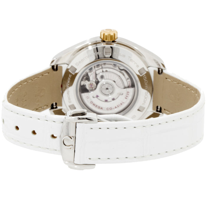 OMEGA Seamaster Aqua Terra Co-Axial Diamond And White Pearl Women'S Watch 231.28.34.20.55.001 3