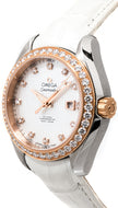 OMEGA Seamaster Aqua Terra 18K Rose Gold Women'S Diamond Watch 231.28.34.20.55.002 2