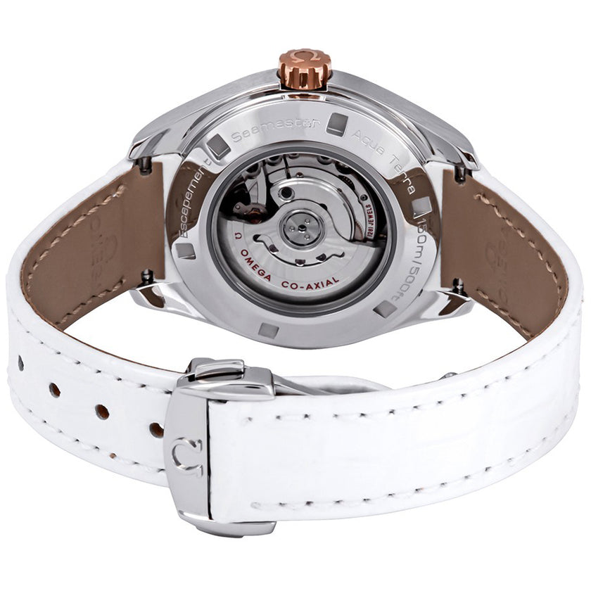 OMEGA Seamaster Aqua Terra 18K Rose Gold Women'S Diamond Watch 231.28.34.20.55.002 3