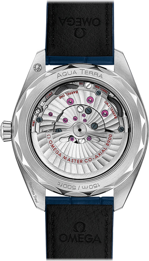 OMEGA Seamaster Aqua Terra Blue Dial Men'S Watch 220.13.41.21.03.003 2