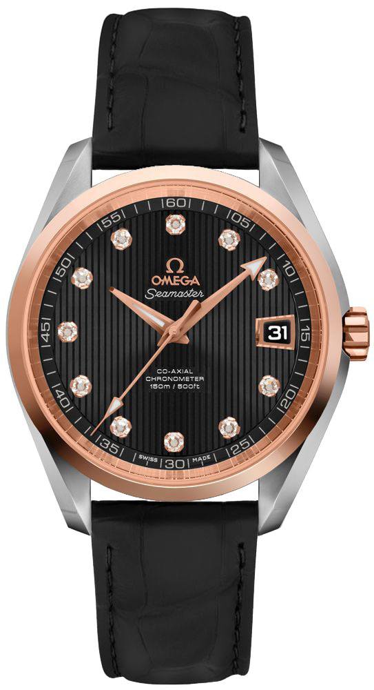 OMEGA Seamaster Aqua Terra Diamonds Men'S Watch 231.20.39.21.51.003 1