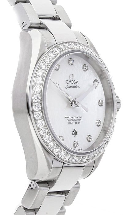 OMEGA Seamaster Aqua Terra Luxury Women'S Watch 231.15.34.20.55.002 3