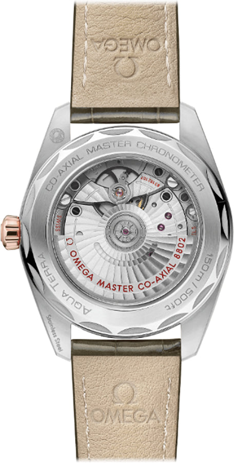 OMEGA Seamaster Aqua Terra Rose Gold Bezel Men'S Watch 220.23.38.20.60.001 2
