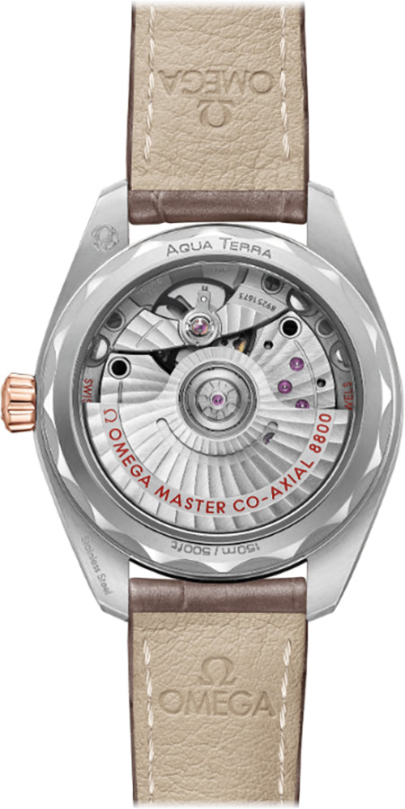 OMEGA Seamaster Aqua Terra Steel & Gold Women'S Watch 220.23.34.20.06.001 2