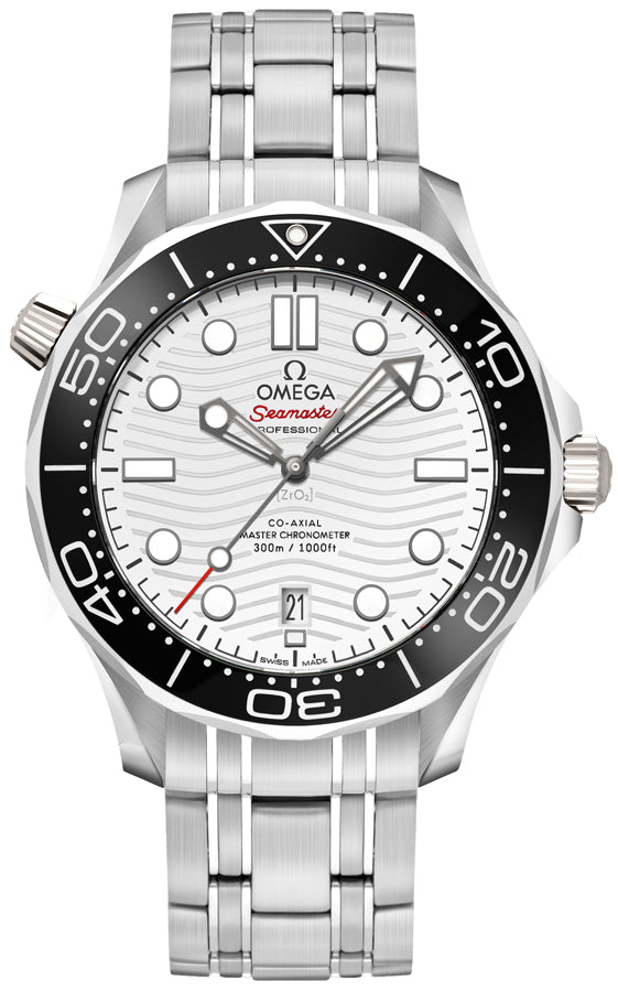 OMEGA Seamaster Diver 300M White Dial Men'S Watch 210.30.42.20.04.001 1