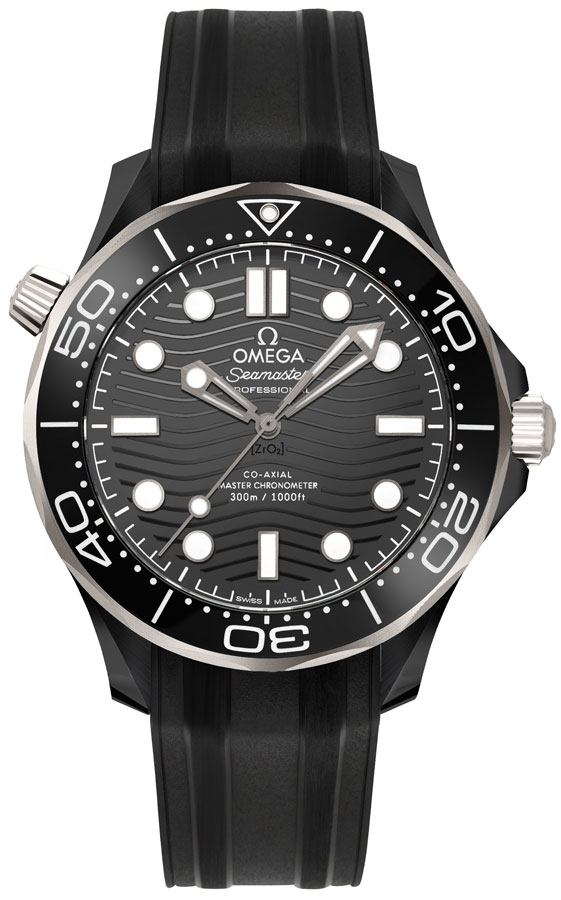 OMEGA Seamaster Black Ceramic Men'S Watch 210.92.44.20.01.001 1