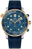 OMEGA Seamaster Diver Chronograph Blue Men'S Watch 210.22.44.51.03.001 1
