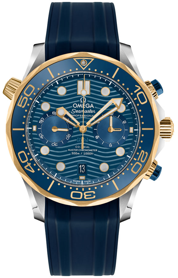 OMEGA Seamaster Diver Chronograph Blue Men'S Watch 210.22.44.51.03.001 1