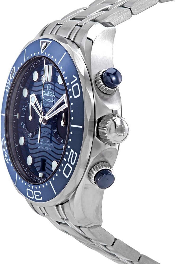 OMEGA Seamaster Chronograph Blue Dial Men'S Watch 210.30.44.51.03.001 2