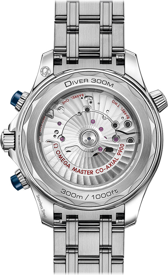 OMEGA Seamaster Chronograph Grey Dial Men'S Watch 210.30.44.51.06.001 2