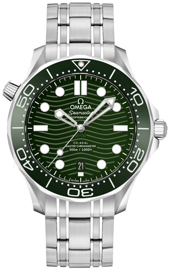 OMEGA Seamaster Diver 300M Green Dial Men'S Watch 210.30.42.20.10.001 1