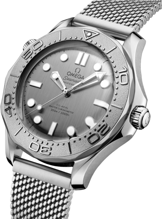 OMEGA Seamaster Diver 300M Grey Dial Steel Men'S Watch 210.30.42.20.06.002 2