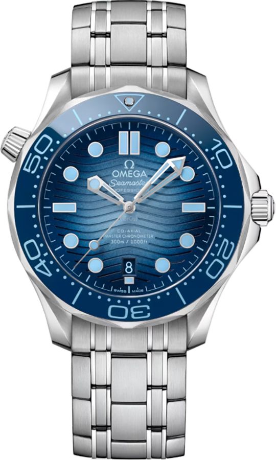 OMEGA Seamaster Diver 300M Summer Blue Dial Men'S Watch 210.30.42.20.03.003 1