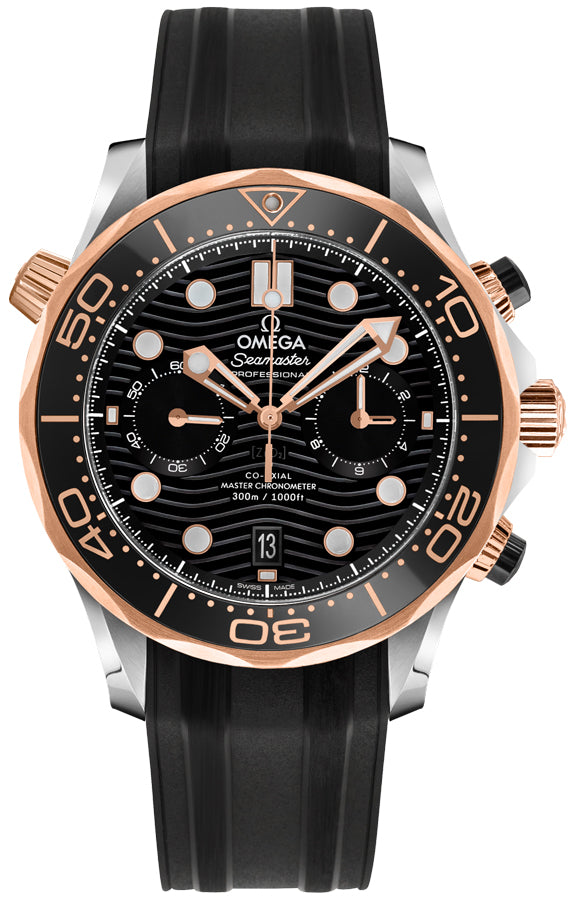 OMEGA Seamaster Chronograph Two Tone Men'S Watch 210.22.44.51.01.001 1