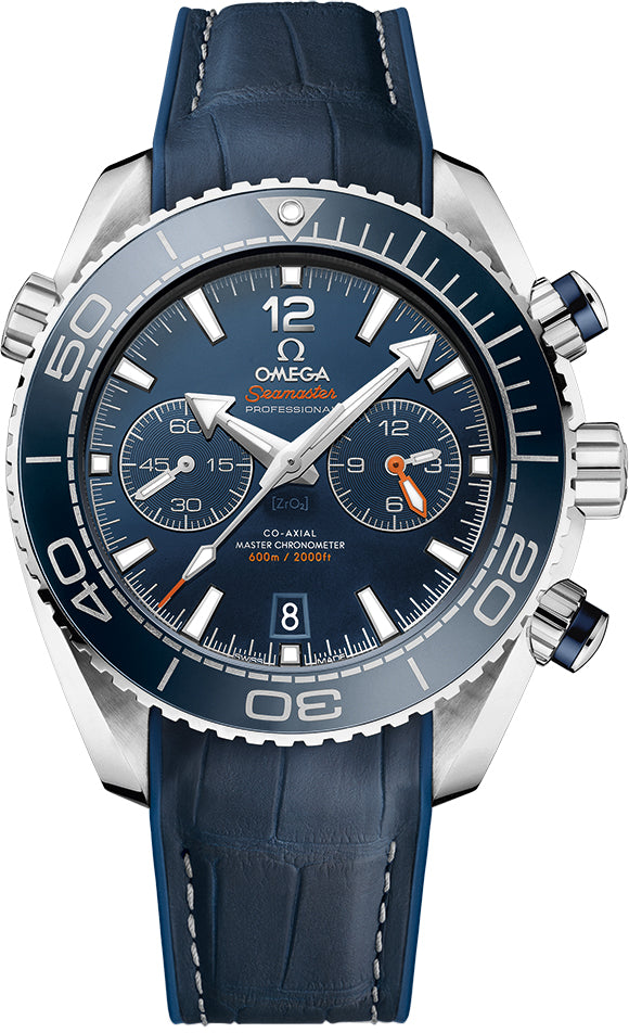 OMEGA Seamaster Planet Ocean Blue Chronograph Men'S Watch 215.33.46.51.03.001 1