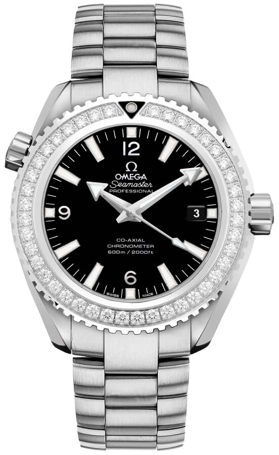 OMEGA Seamaster Planet Ocean 42Mm Black Dial Diamond Watch 232.15.42.21.01.001 1