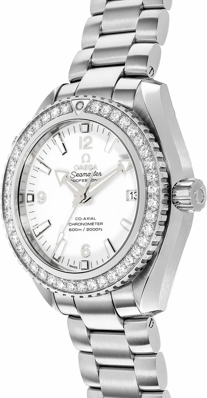 OMEGA Seamaster Planet Ocean Diamond Women'S Watch 232.15.42.21.04.001 2
