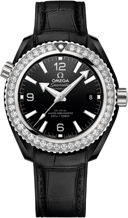 OMEGA Seamaster Planet Ocean Diamond Bezel Men'S Watch 215.98.40.20.01.001 1