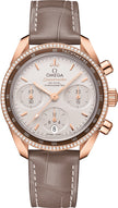 OMEGA Speedmaster 38 Diamond Bezel Men'S Watch 324.68.38.50.02.003 1