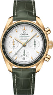 OMEGA Speedmaster 38 Silver Dial Yellow Gold Men'S Watch 324.63.38.50.02.004 1