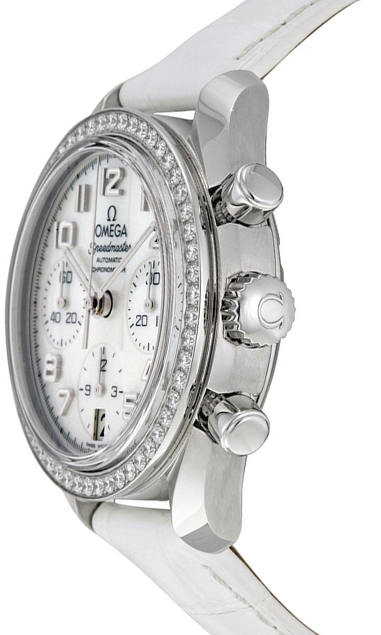 OMEGA Speedmaster Chronograph 38Mm Diamond Women'S Watch 324.18.38.40.05.001 2