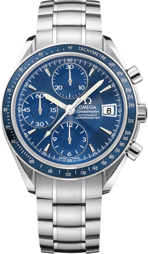 OMEGA Speedmaster 40Mm Chronograph Blue Dial Men'S Watch 3212.80.00 1