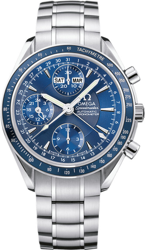 OMEGA Speedmaster Day-Date Chronograph 40Mm Blue Dial Men'S Watch 3222.80.00 1