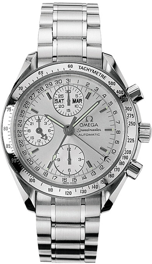 OMEGA Speedmaster Day Date 39Mm Silver Dial Men'S Watch 3523.30.00 1