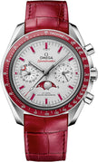 OMEGA Speedmaster Moonphase Platinum Men'S Watch 304.93.44.52.99.002 1