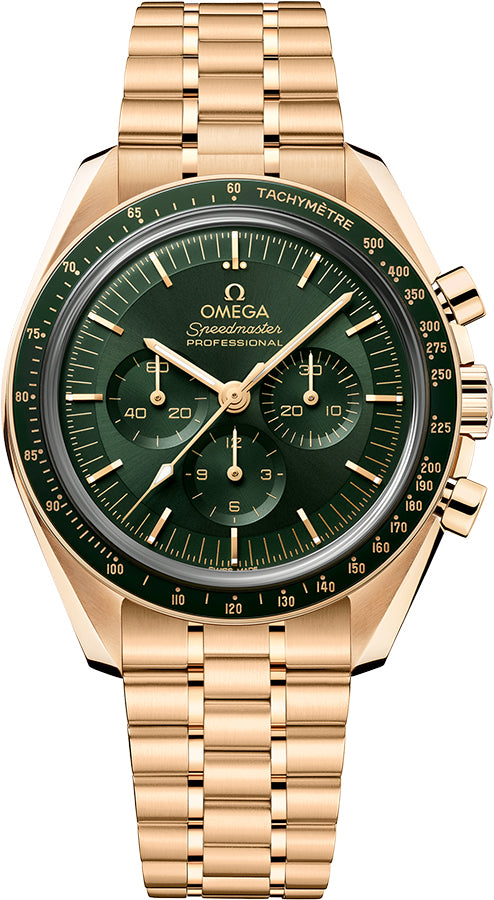 OMEGA Speedmaster Moonwatch 18K Yellow Gold Men'S Watch 310.60.42.50.10.001 1