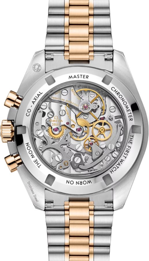 OMEGA Speedmaster Moonwatch Two Tone Men'S Watch 310.20.42.50.02.001 3
