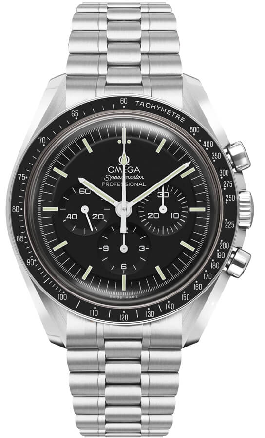 OMEGA Speedmaster Speedy Moonwatch Black Dial Steel 310.30.42.50.01.001 1