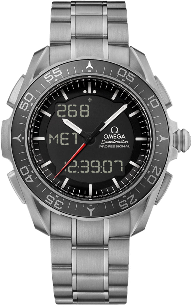 OMEGA Speedmaster Skywalker X-33 Titanium Chronograph Men'S Watch 318.90.45.79.01.001 1
