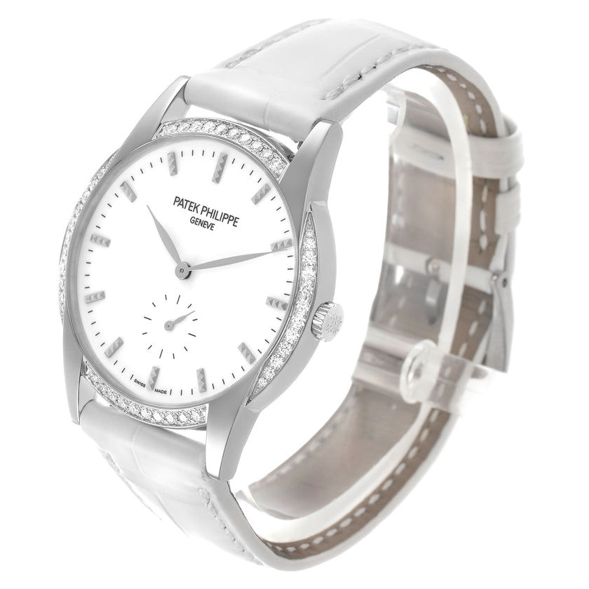 Patek Philippe Calatrava White Gold Diamond 7122/200G-001 33 mm