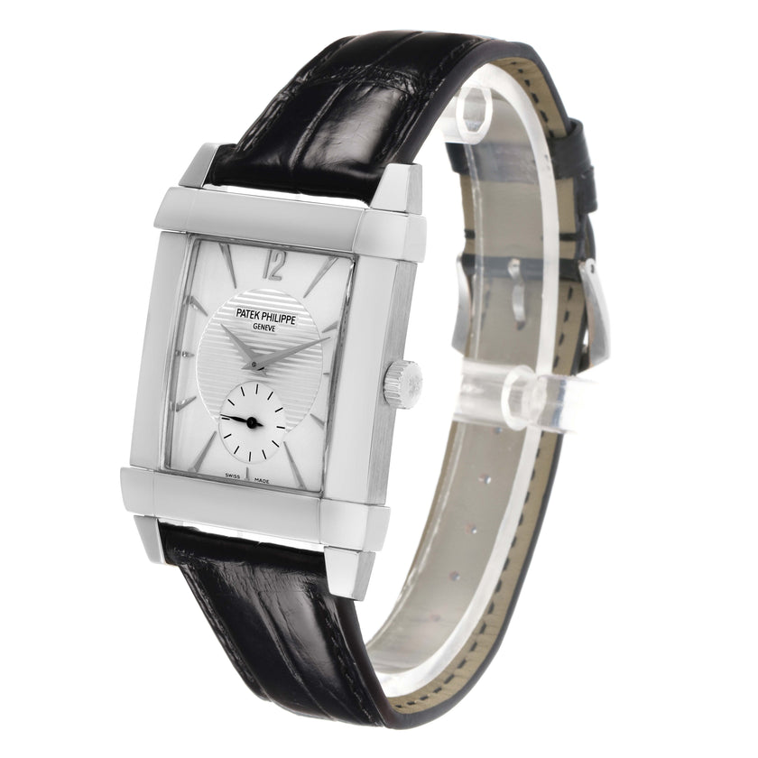 Patek Philippe Gondolo Silver Guilloché Dial 5111G-001 35.5 × 47.5 mm