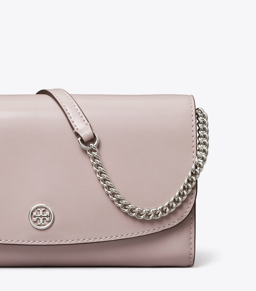 [Arriving at India] TORY BURCH  Robinson Spazzolato Crossbody - Primrose