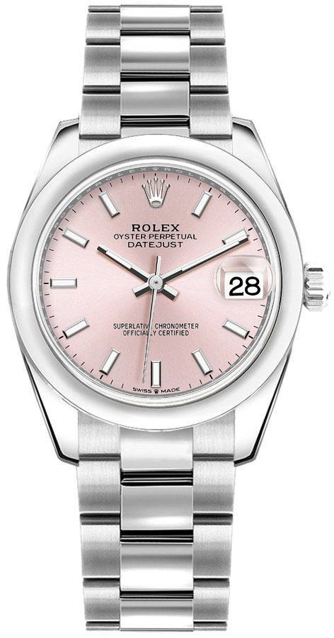 ROLEX Datejust Pink Dial Automatic Women'S Watch 31 278240-0007 1