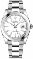 ROLEX Datejust 41 Domed Bezel Oyster Bracelet Men'S Watch 126300-0005 1