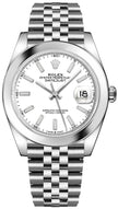 ROLEX Datejust 41 White Dial Oystersteel Automatic Men'S Watch 126300-0006 1