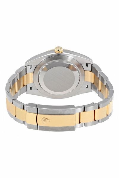 ROLEX Datejust 41 Fluted Bezel Yellow Gold & Steel Men'S Watch 126333-0019 2