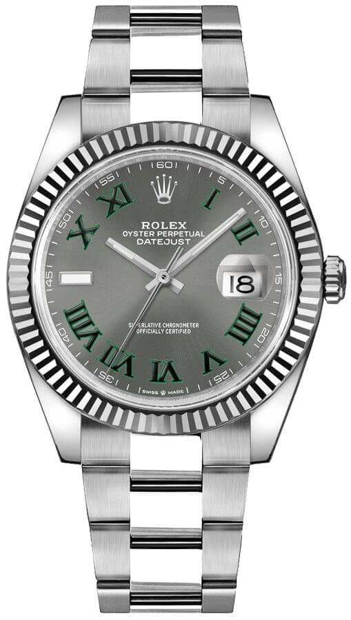 ROLEX Datejust 41 Grey Dial Men'S Watch 126334-0021 1